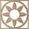 Ekena Millwork Blume Wood Fretwork Pierced Ceiling Medallion, Red Oak, 30"OD x 10 3/8"ID x 1/4"T CMWP30X30X0250BLRO - alternate 5